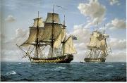 unknow artist Seascape, boats, ships and warships. 51